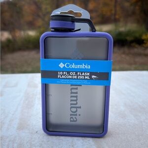 Columbia Blue and Gray Flask